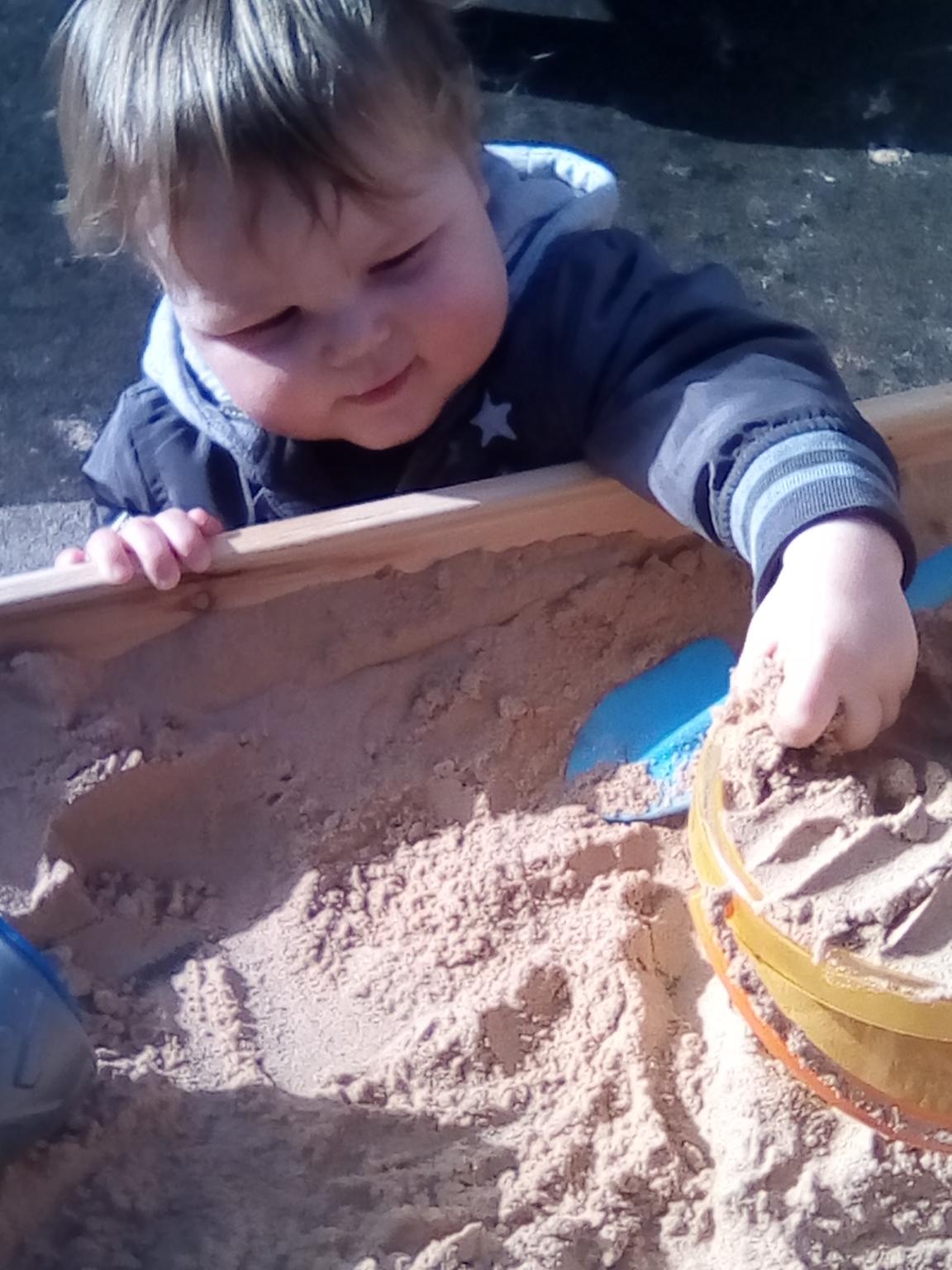 The benefits of sand play! The third classroom